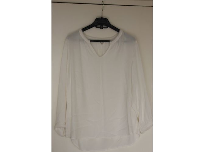 Camicetta Pablo De Gerard Darel in viscosa ecru Beige - vista 3