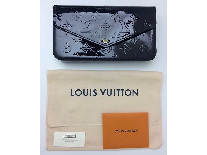 Louis Vuitton Félicie Marrone scuro - vista 14