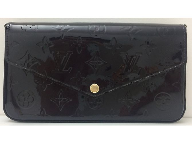 Louis Vuitton Félicie Marrone scuro - vista 3