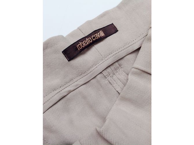 Pantalones de lino Roberto Cavalli Beige - vista 5