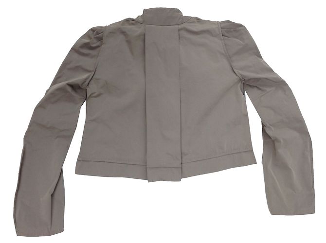 Marni Jacke Perlgrau Wasserabweisend - Ansicht 2