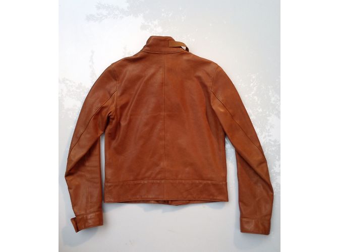 Polo Ralph Lauren Lederjacke Caramel Karamell - Ansicht 5
