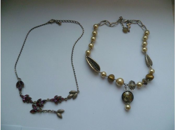 Set di 7 collane e 2 bracciali inconnue in acciaio Multicolore - vista 5