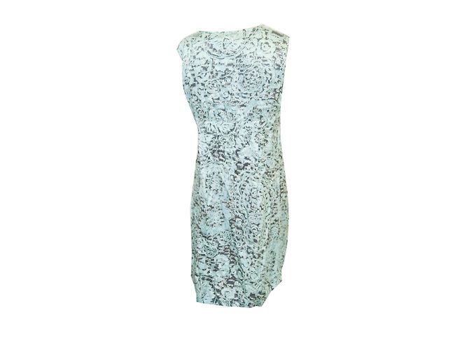 Autre Marque Vestido Matin Blanc Aqua - vista 2
