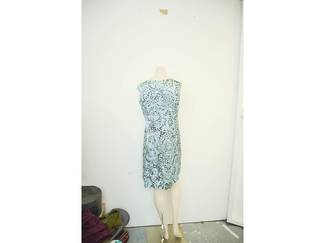 Autre Marque Vestido Matin Blanc Aqua - vista 3