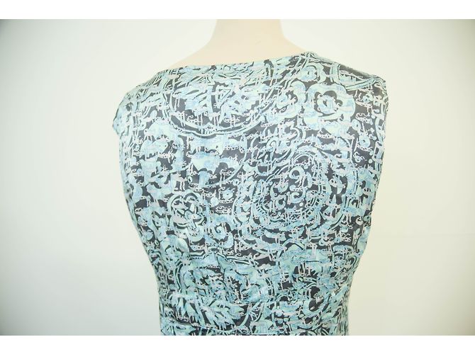 Autre Marque Vestido Matin Blanc Aqua - vista 4