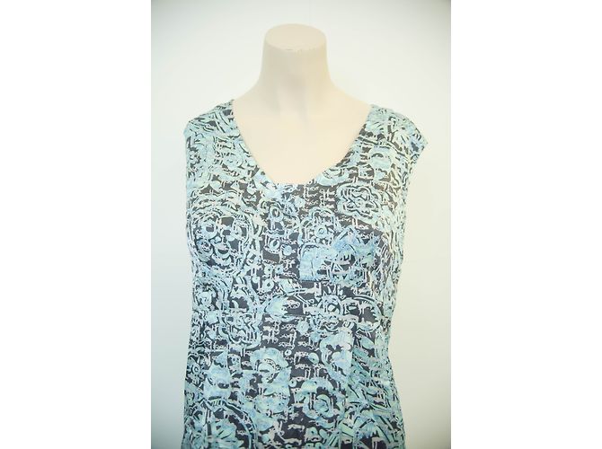 Autre Marque Vestido Matin Blanc Aqua - vista 6