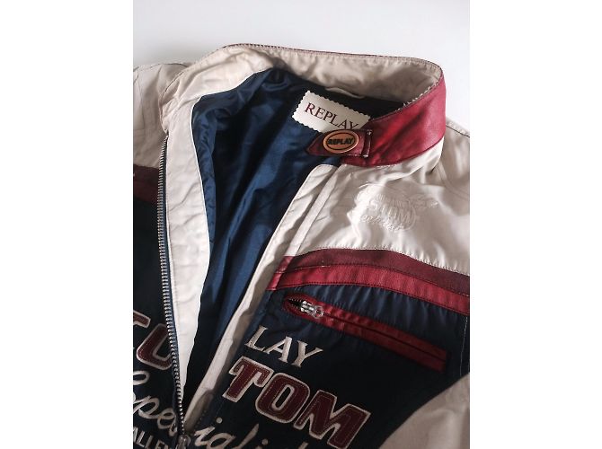 Autre Marque Blazer-Jacken nachspielen Weiß Rot Marineblau - Ansicht 3