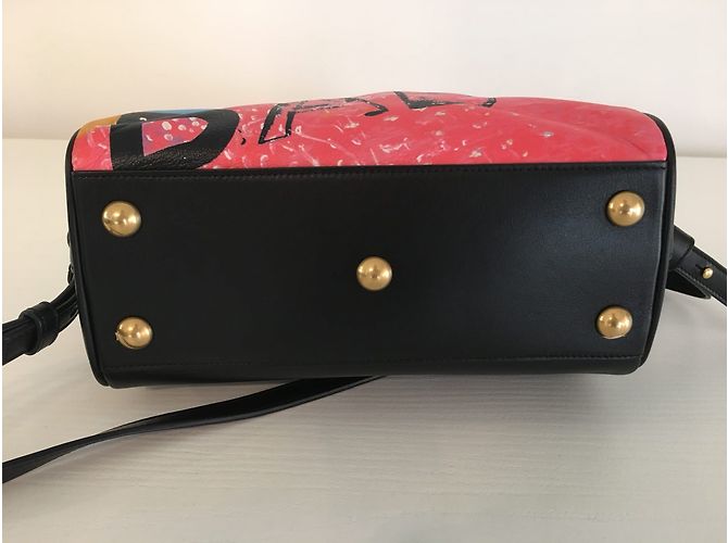 Kleine Baby-Drucktasche Saint Laurent - Ansicht 5