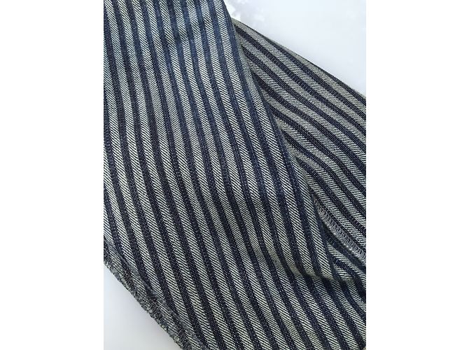 Marithé et François Girbaud Pantalones cortos de algodón azul - vista 5