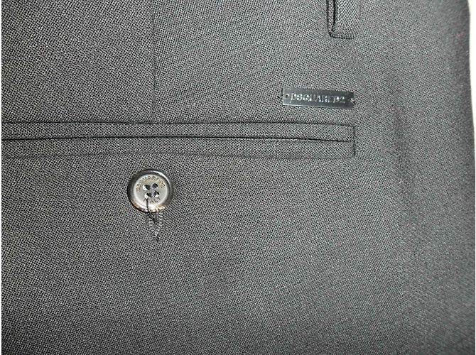 Dsquared2 Dsquared pantaloni da uomo in lana stretch - vista 8
