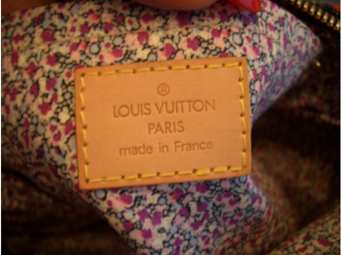 Speedy Louis Vuitton speddy 30 denim patchwork Bleu - vue 6