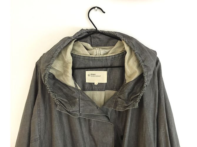 Isabel Marant Etoile Abrigo overzised - vista 3