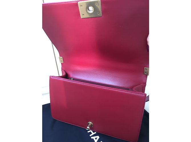 Chanel Boy Tasche Rot - Ansicht 10