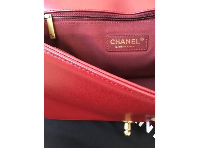 Chanel Boy Tasche Rot - Ansicht 11