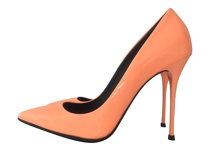 GIANMARCO LORENZI Pumps aus Lackleder mit hohem Absatz - Ansicht 2