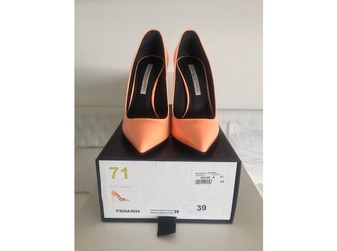 GIANMARCO LORENZI Pumps aus Lackleder mit hohem Absatz - Ansicht 3