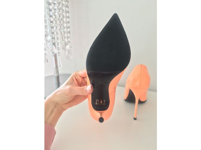 GIANMARCO LORENZI Pumps aus Lackleder mit hohem Absatz - Ansicht 7