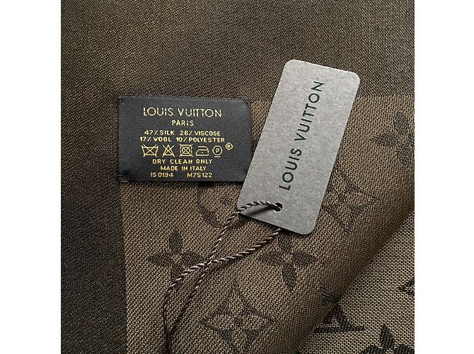 Louis Vuitton Classical Monogram Scarf Brown - view 3