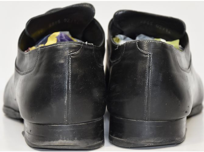 Autre Marque Richelieu en cuir noir chaussures taille 44 - vue 6