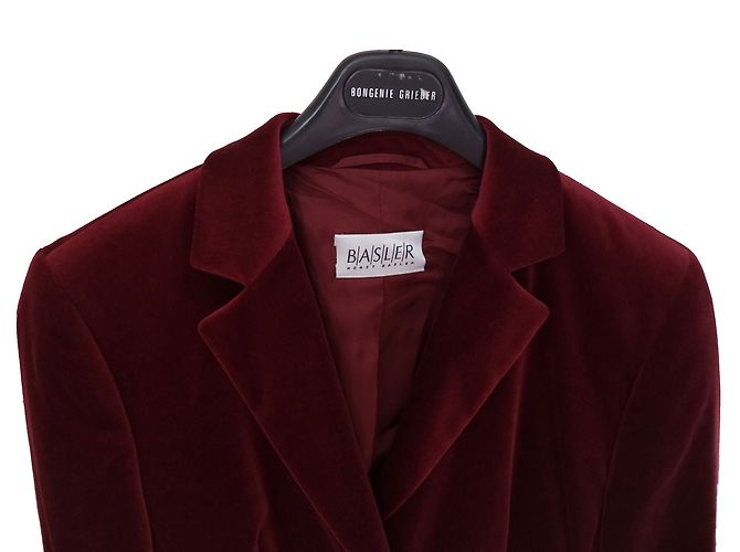Chaqueta Basler Roja Oscura de Algodón Burdeos - vista 2