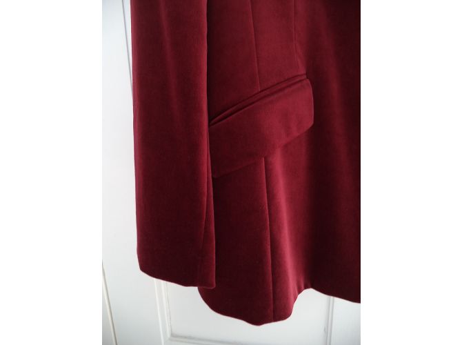 Chaqueta Basler Roja Oscura de Algodón Burdeos - vista 5