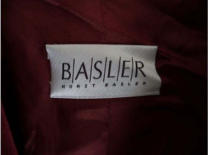 Chaqueta Basler Roja Oscura de Algodón Burdeos - vista 6