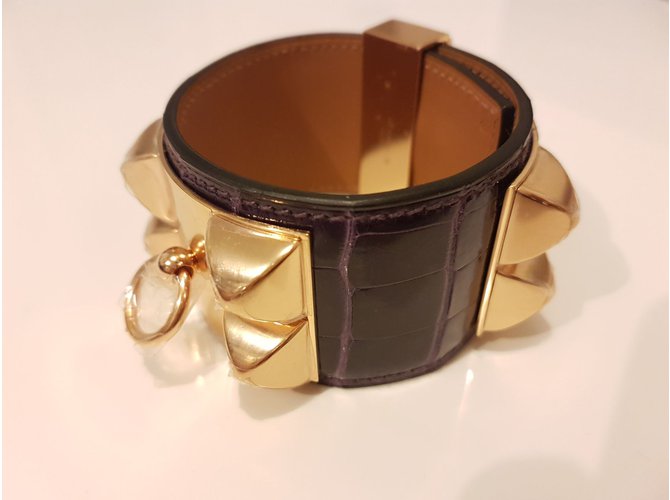 Hermès Armbänder Lila - Ansicht 3