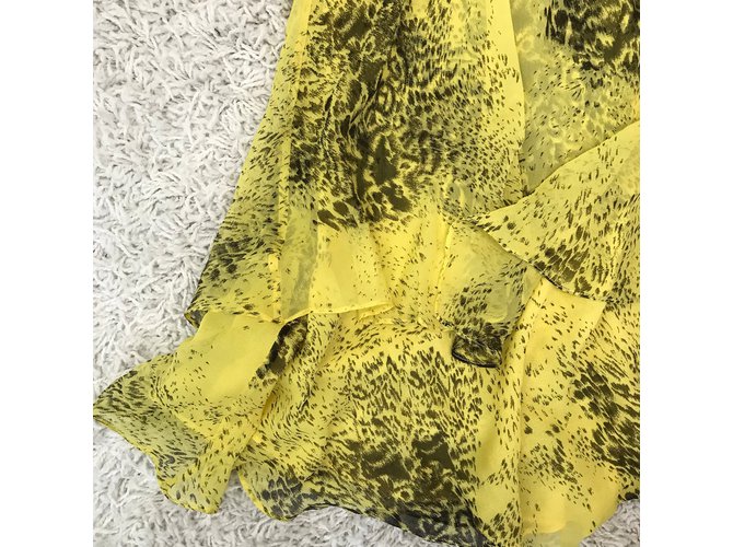 Sass & Bide Kleider Gelb Anthrazitgrau - Ansicht 6