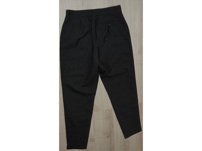 Agnès b. Wool Trousers Black - view 5