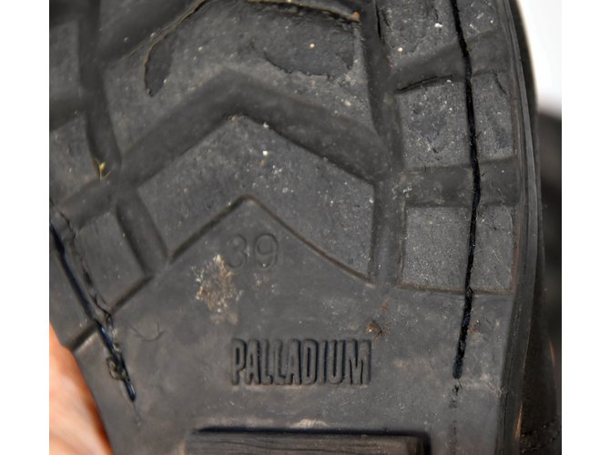 Palladium Stivaletti Nero - vista 11