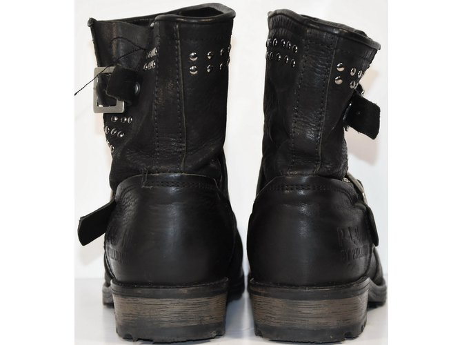 Palladium Stivaletti Nero - vista 7