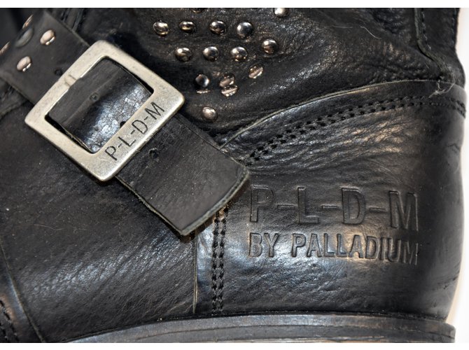 Palladium Stivaletti Nero - vista 9