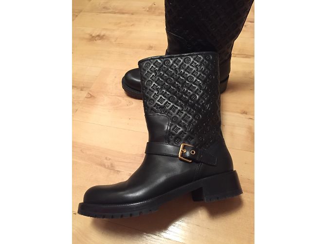 Louis Vuitton Stiefel Schwarz - Ansicht 3