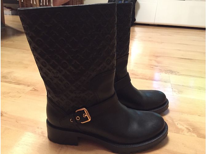 Louis Vuitton Stiefel Schwarz - Ansicht 4