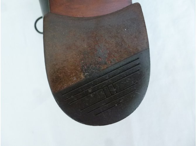 Scarpe Derby Hermès in pelle nera Nero - vista 11