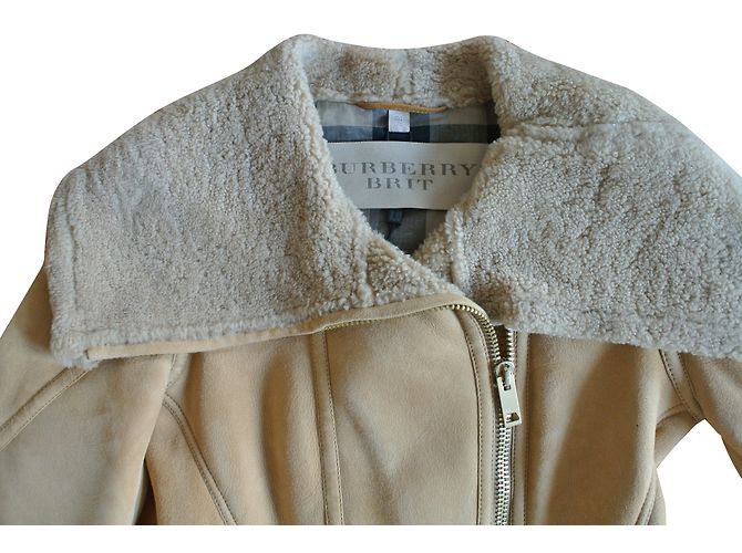 Burberry Brit Lammfelljacke beige - Ansicht 2