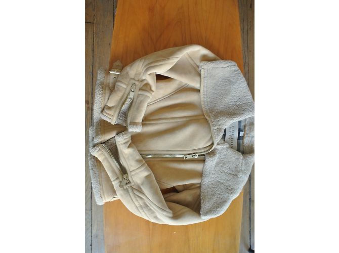 Burberry Brit Lammfelljacke beige - Ansicht 3