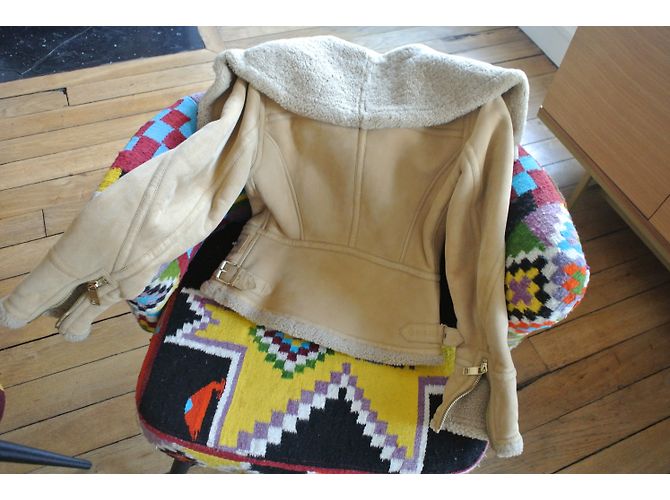 Burberry Brit Lammfelljacke beige - Ansicht 5