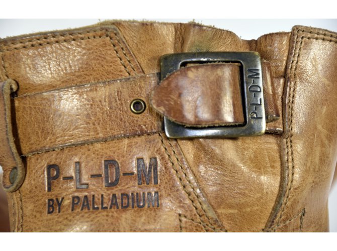 Palladium Stivaletti Caramello - vista 10