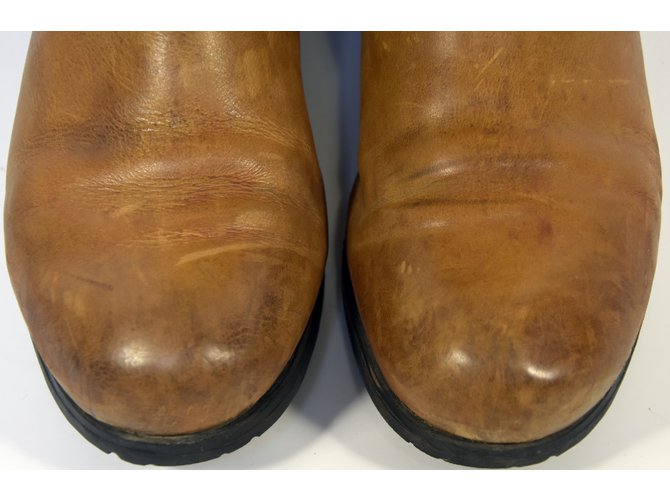 Palladium Stivaletti Caramello - vista 4