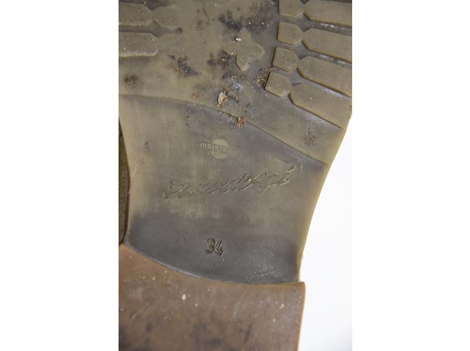 Botas Pom d'Api Beige de Piel de Ciervo - vista 10