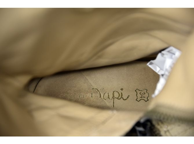Botas Pom d'Api Beige de Piel de Ciervo - vista 11