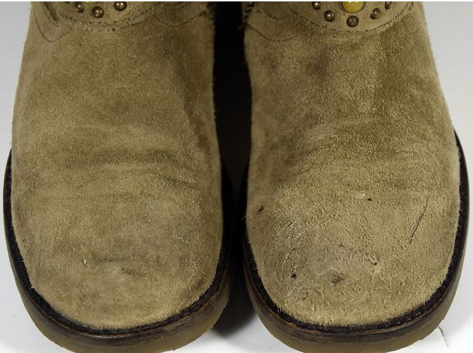 Botas Pom d'Api Beige de Piel de Ciervo - vista 5