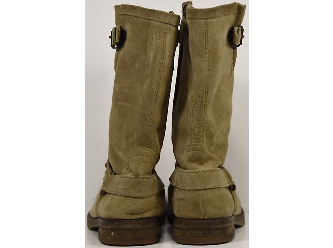 Botas Pom d'Api Beige de Piel de Ciervo - vista 7