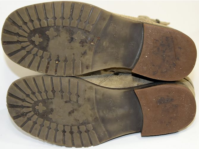 Botas Pom d'Api Beige de Piel de Ciervo - vista 9