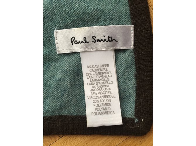 Sciarpa Paul Smith in cashmere multicolore - vista 2