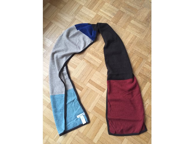 Sciarpa Paul Smith in cashmere multicolore - vista 3