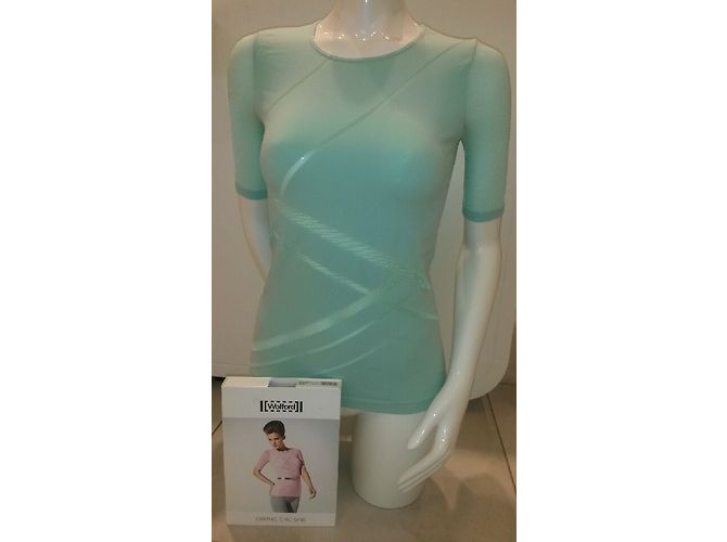 Camiseta Wolford Graphic chic Verde Pastel S - vista 3