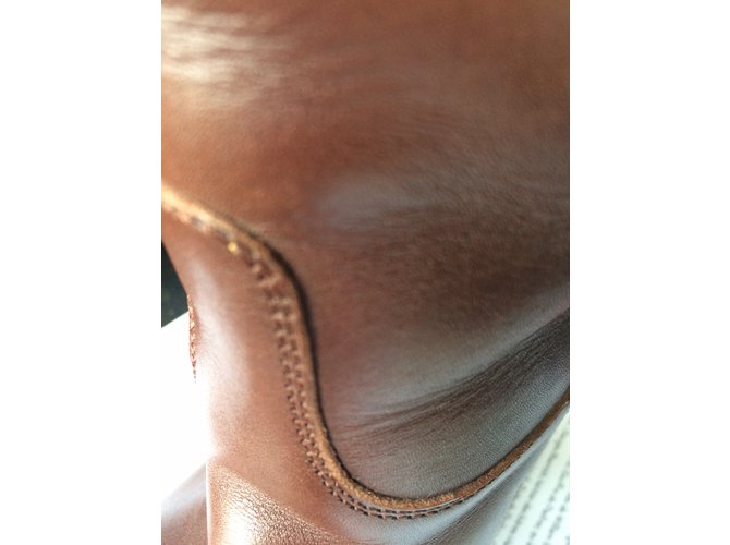Kelly Hermès Stivali Marrone - vista 4